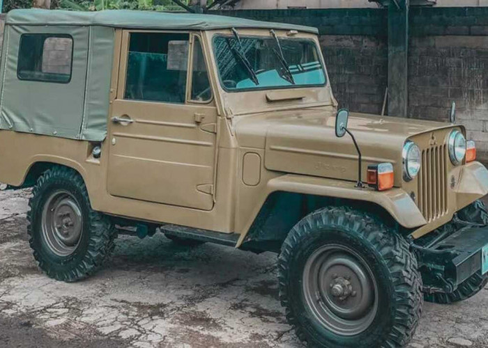 Mitsubishi Jeep J20 1971: Jeep Willys Versi Jepang yang Pernah Mengaspal di Indonesia