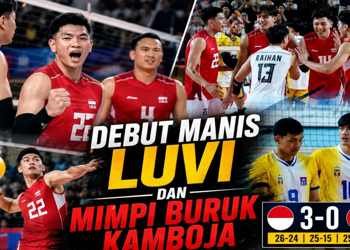 FARHAN ON FIRE! Debut Manis Luvi dan Mimpi Buruk Kamboja di Laga Perdana SEA V Cup 2206 Leg 2