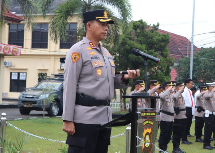 34 Personel Polres Musi Rawas Naik Pangkat, Kapolres Pesan Hal Ini!