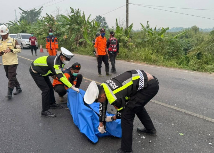 Tabrakan Misterius di Jalinteng Ogan Ilir, Pengendara Motor Tewas, Pelaku Kabur