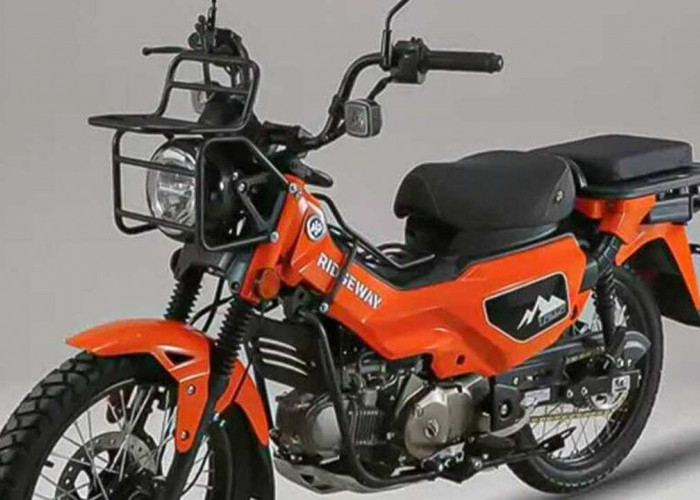 AJS Ridgeway 125, Bebek Adventure Mirip Honda CT125 Harga Rp63 Jutaan. 