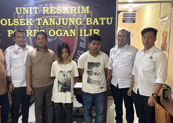 Polsek Tanjung Batu Bekuk Dua Pelaku Transaksi Sabu di Tengah Malam