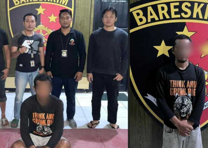 Polsek Indralaya Ringkus Pria Bawa Pisau 29 Cm di Depan SPBU