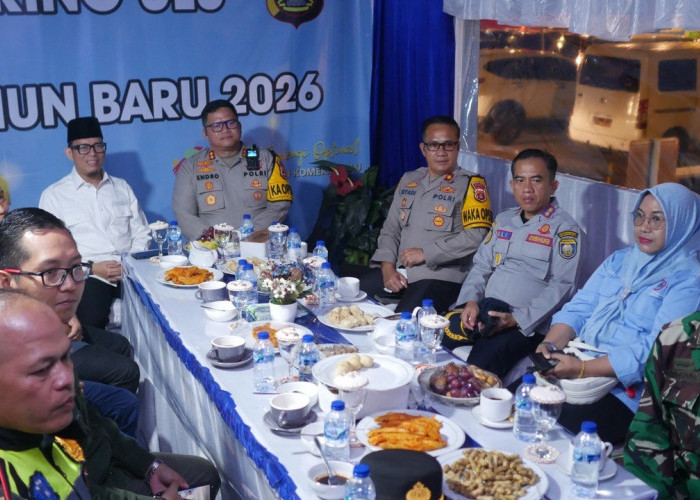 Bupati dan Kapolres OKU Pantau Malam Pergantian Tahun Baru