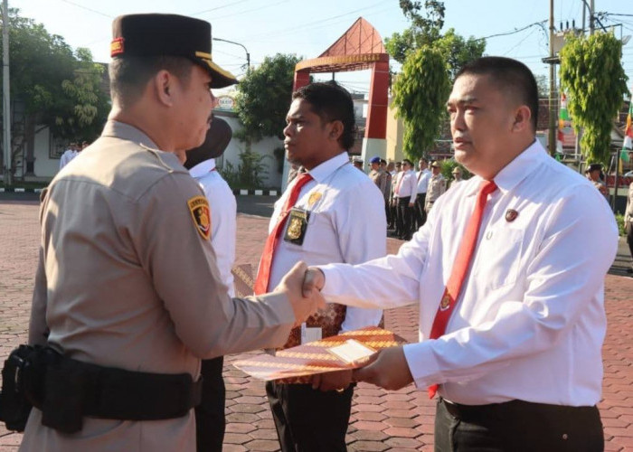 11 Orang Anggota Polsek Sanga Desa Dapat Penghargaan, Berikut Penghargaan yang diraih