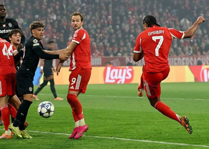 Hasil Liga Champions Eropa: Bayern Tumbangkan Sporting 3-1, Pastikan Tempat di Babak 16 Besar.