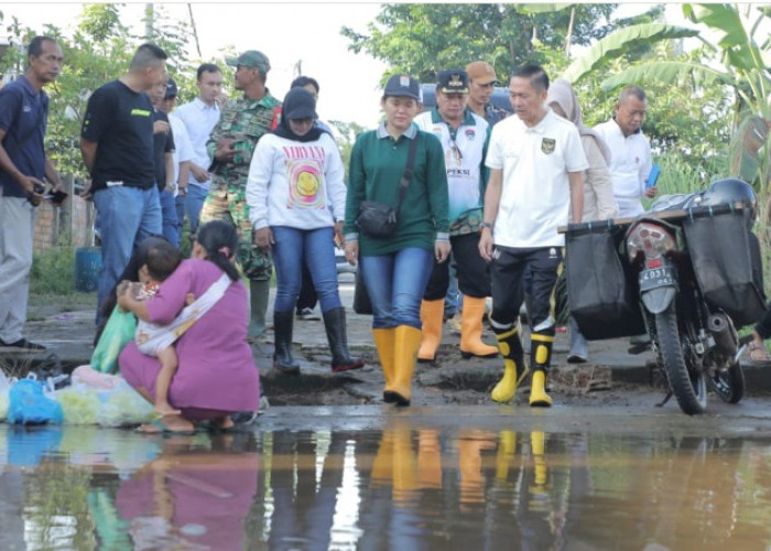 Sungai Musi Pasang, 900 KK Warga Keramasan Palembang Kebanjiran 