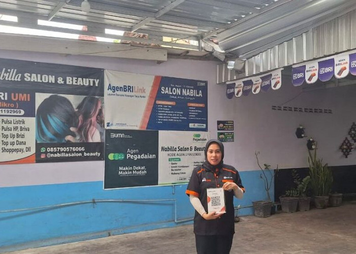 Usaha Salon di Kediri ini Makin Cuan Sejak Mendapatkan Pemberdayaan BRI dan Bergabung Menjadi AgenBRILink