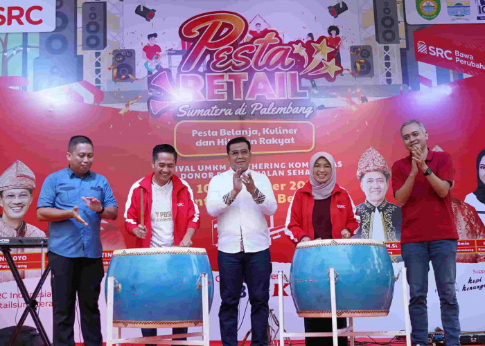 SRCIS Rangkul 10.000 Toko Kelontong dalam Pesta Retail Sumatera di BKB Palembang