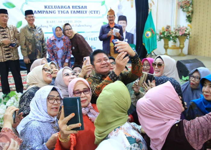 Gubernur Herman Deru Tekankan Pentingnya Silaturahmi dalam Halal Bihalal Campang Tiga Family 1447 H