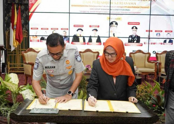 UNSRI dan Jasa Raharja Perkuat Sinergi, Dorong Keselamatan Jalan sebagai Hak Konstitusional Warga Negara