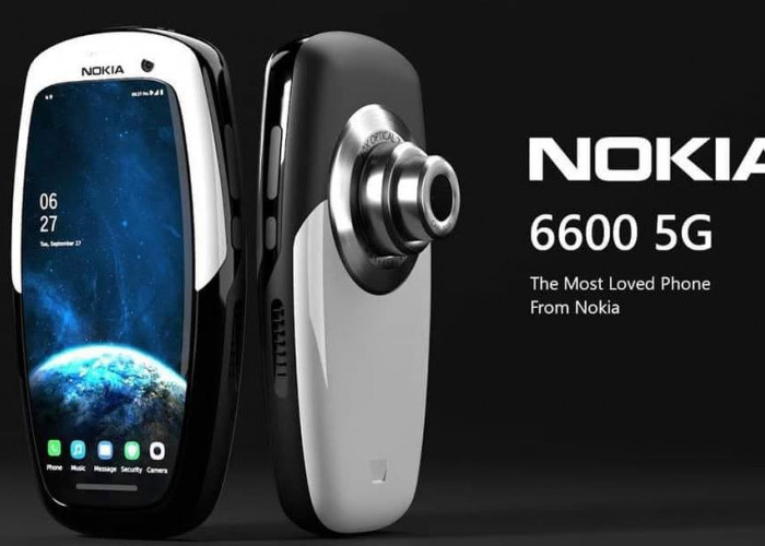 Nokia 6600 5G Hadir dengan Layar Super AMOLED, Desain Premium, dan Fitur Keamanan Tingkat Tinggi