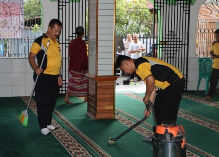 Sambut Ramadhan, Polres Muara Enim dan Jajaran Gelar Bakti Sosial 