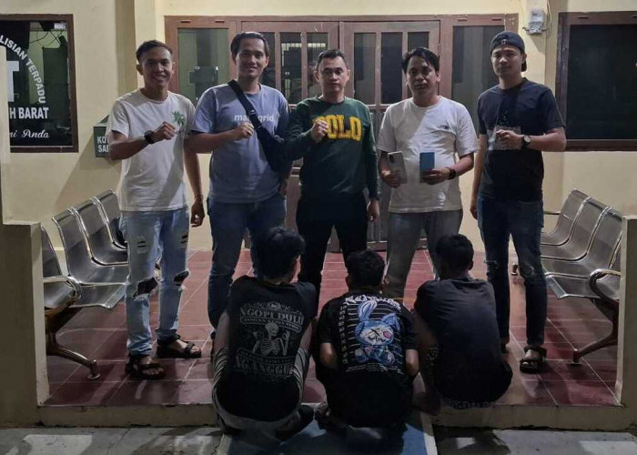 Bobol Warung di Jalan Mayor Iskandar, Tiga Pelajar di Prabumulih Dibekuk Polisi