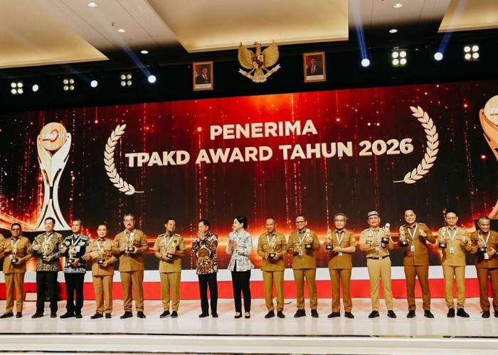 Dua Tahun Berturut-turut, Sumsel Raih Penghargaan TPAKD Terbaik Nasional Wilayah Sumatera