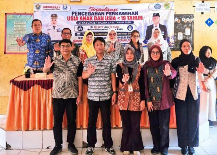 Cegah Perkawinan Anak, DPPPA Muara Enim Sasar 6 Sekolah
