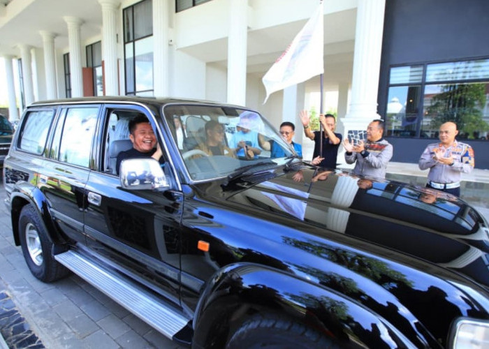 Bukan Touring Biasa! Herman Deru dan TLCI Gerakkan Wisata Pagar Alam Sekaligus Tebar Bantuan Sosial.