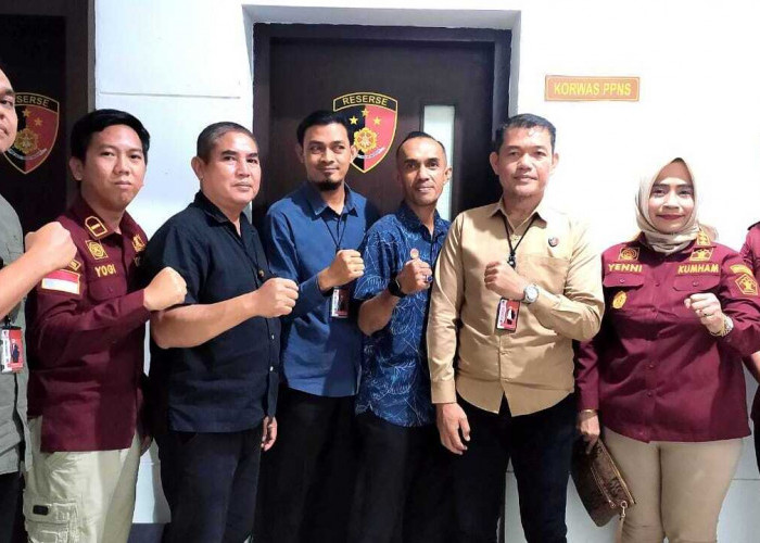 Kanwil Kemenkum Sumsel Perkuat Sinergi dengan Polda Sumsel dalam Penegakan Hukum Kekayaan Intelektual