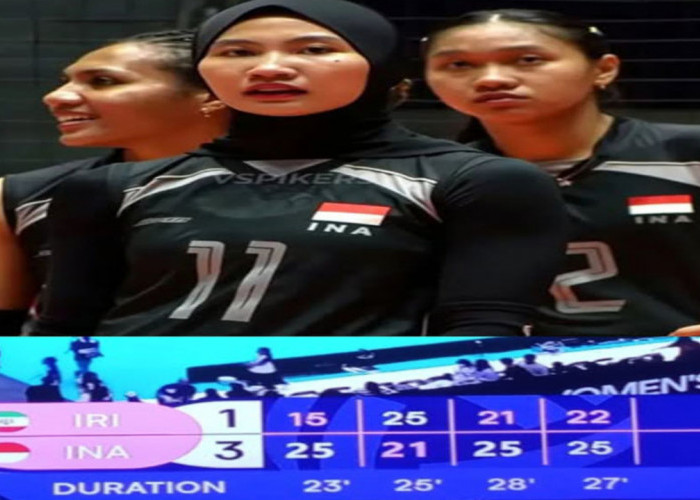 Hasil AVC Women's Cup 2026: Garuda Pertiwi Terbang Tinggi! Indonesia Hajar Iran 3-1.
