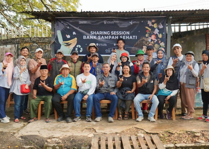 Dorong Pengelolaan Sampah Berkelanjutan, Pusri Laksanakan Sharing Session Bank Sampah Sehati 