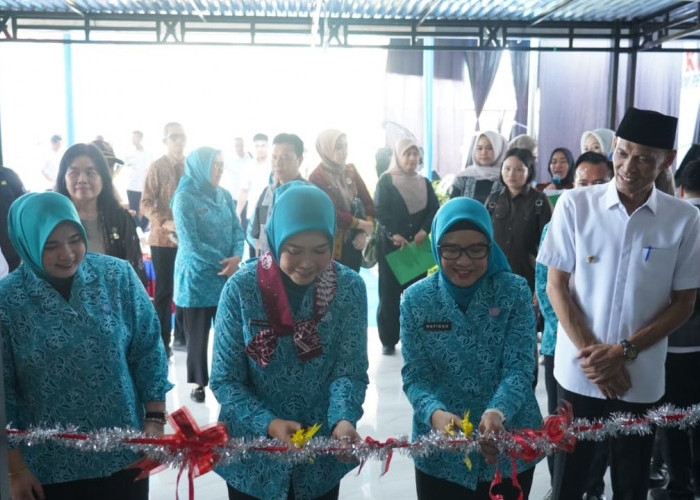 Galeri UMKM Muratara Iluk Diresmikan, Feby Herman Deru Ungkap Fokus Baru Pembinaan PKK.