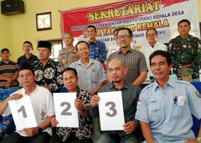 Tiga Kandidat Siap Bertarung di Pilkades PAW Tanjung Kemala