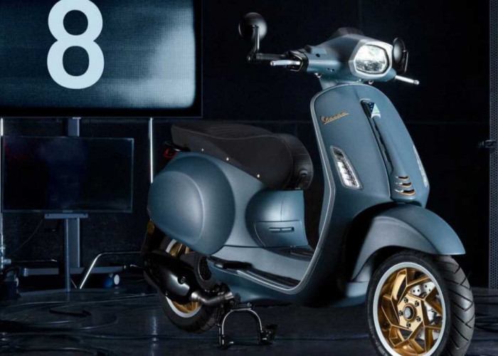 Mengintip Keunikan Vespa Sprint 150 Officina 8, Skuter Langka yang Penuh Gaya