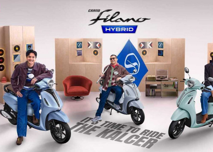 It’s Time To Ride The Kalcer! Warna Terbaru Grand Filano Hybrid Siap Jadi Skutik Idaman Anak Muda Kalcer Abis