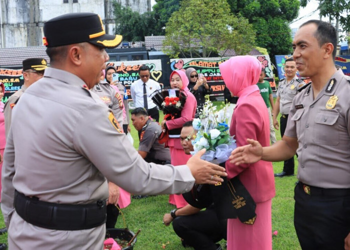 48 Personel Polres Lubuklinggau Naik Pangkat, Kapolres: Jabatan Baru Harus Dibayar dengan Kinerja Lebih Baik