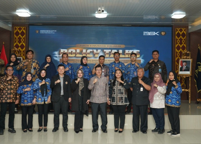 Gelar Forum Komunikasi Kebijakan 2026, Kanwil Kemenkum Sumsel Perkuat Peran Analis Kebijakan