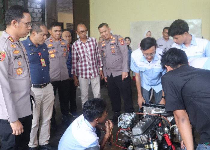 Polisi Peduli Pengangguran, Kapolres Prabumulih Dorong Warga Punya Keahlian
