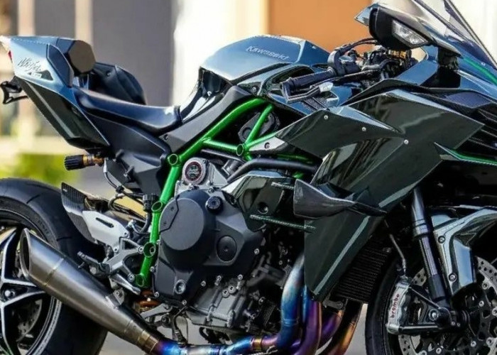 Kehebatan Mesin Supercharged  Kawasaki Ninja  H2R, Punya Tenaga Terbuas di Dunia