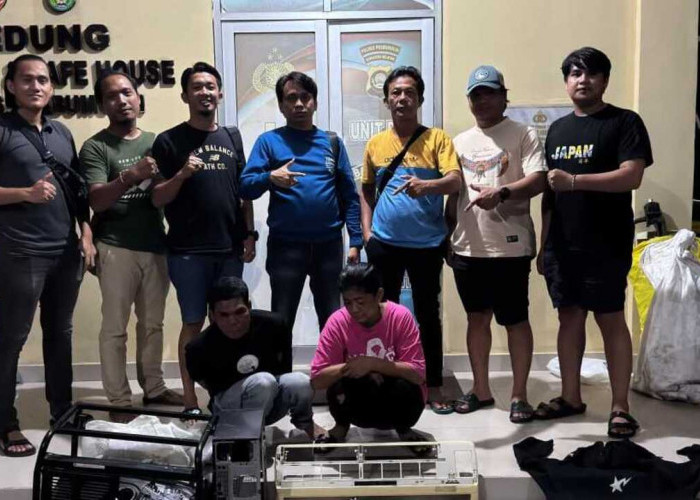 Nekat Bobol Puskesmas, Pasutri di Prabumulih Ditangkap Tim Tekab