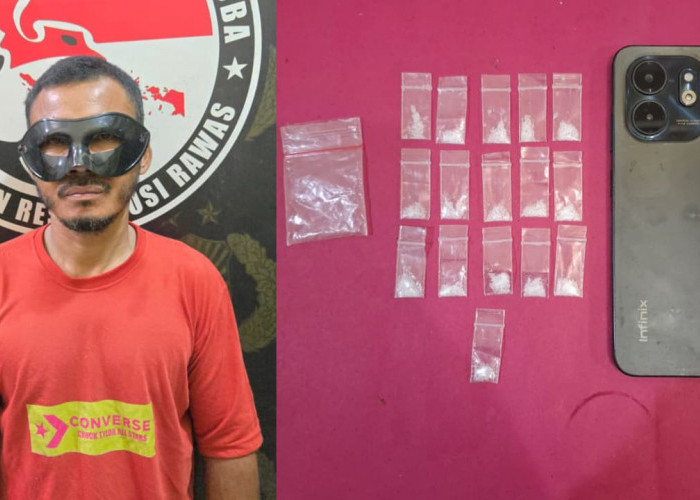 Polisi Bongkar Peredaran Narkoba di Musi Rawas, Pengedar dan Barang Bukti Berhasil Diamankan
