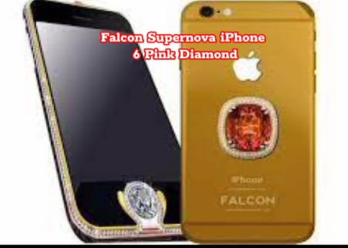 Waw Fantastis..! Falcon Supernova iPhone 6 Pink Diamond, HP Sultan, Setara dengan 662 Unit Mobil Mewah
