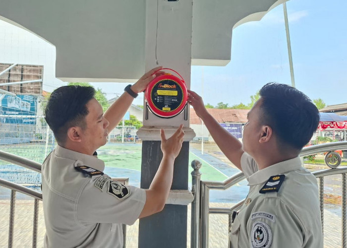 Perkuat Pengamanan Internal, Lapas Sekayu Pasang 16 Fire Blok di Titik Strategis