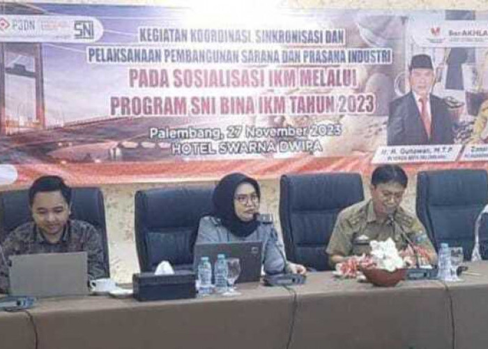 Kemenkumham Sumsel Sosialisasikan Kekayaan Intelektual pada Pelaku Usaha kota Palembang