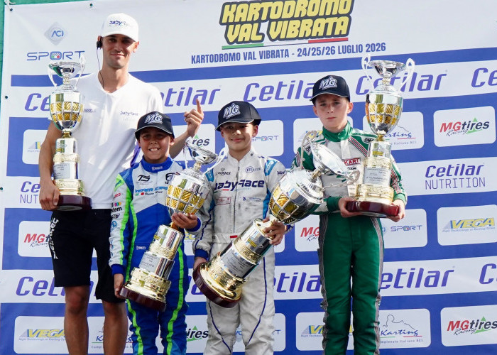 Wibowo Juara Campionato Italiano Round 4 di Italia, Pembalap Muda Berdarah OKU Timur Harumkan Nama Indonesia