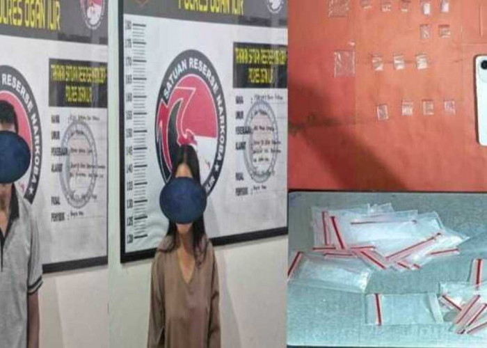 Dua Pengedar Sabu Dibekuk di Pemulutan, Polisi Amankan 19 Paket Siap Edar