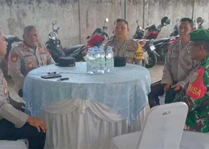 Rangkaian Ibadah Paskah di OKI Berlangsung Kondusif, Aparat Kepolisian  Turun Mengamankan