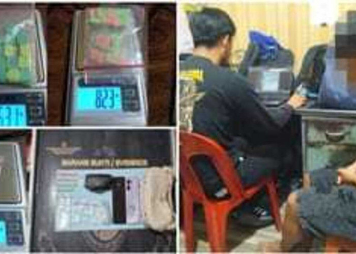 Dua Pengedar Narkoba Dibekuk di Indekos