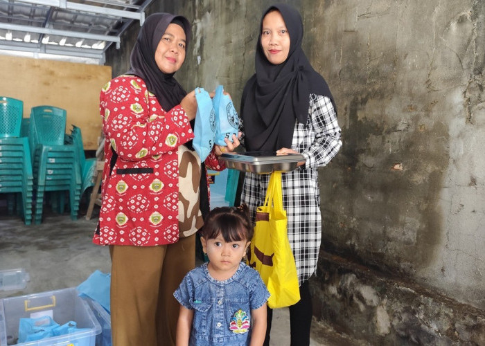 SPPG Bambu Kuning Gunung Ibul Prabumulih Mulai Salurkan Makan Bergizi Gratis untuk Balita, Bumil, dan Busui