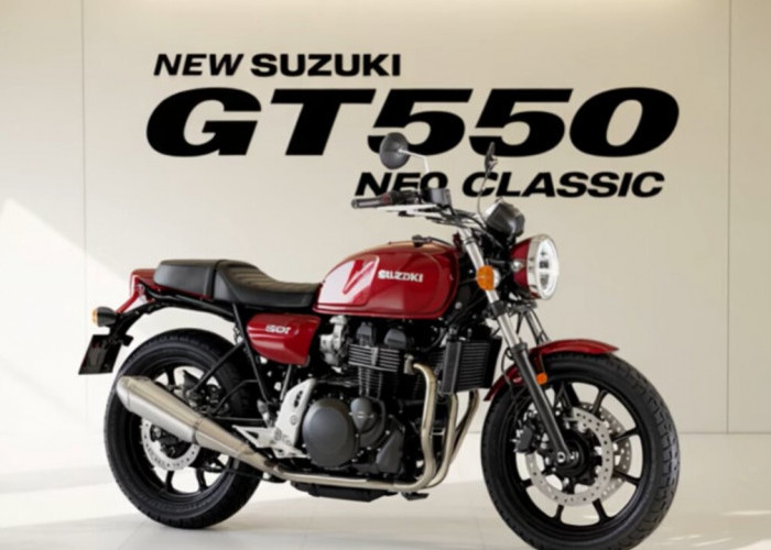 Suzuki GT550 Neo Classic 2026: Reinkarnasi Legenda Dua-Tak dengan Sentuhan Teknologi Masa Depan !