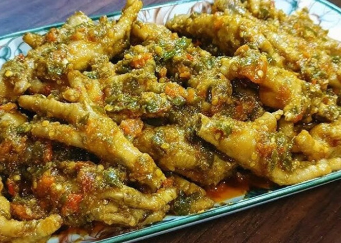 Ceker Sambal Ijo, Sensasi Pedas Gurih yang Kian Digemari