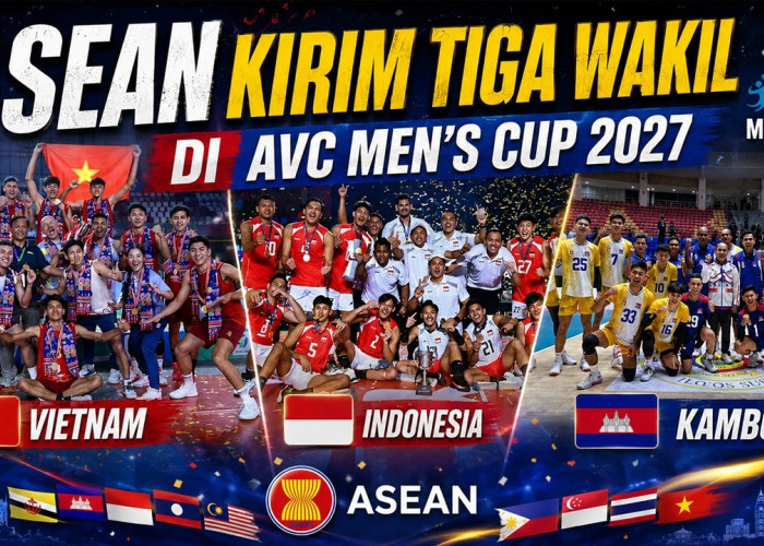 ASEAN Makin Kuat! Vietnam Susul Indonesia dan Kamboja ke AVC Men's Cup 2027