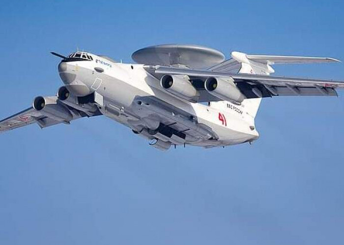 Kejutan Besar di Laut Azov Ukraina Tembak Jatuh Pesawat  A-50U Mainstay Rusia