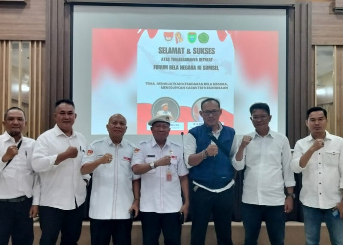 Ludy Juliansyah Terima Mandat Pembentukan Pengurus Forum Bela Negara Kota Palembang