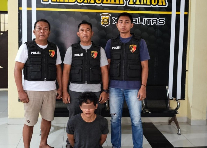 Bobol Gudang Lewat Atap, Warga Tebing Tanah Puteh Ditangkap URC Polsek Prabumulih Timur