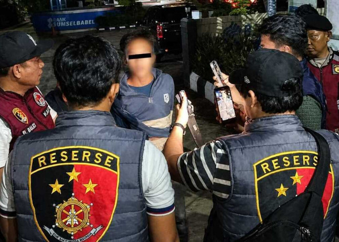 Bawa Sajam, Dua Pemuda Asal PALI Terjaring Razia KRYD Polres Prabumulih