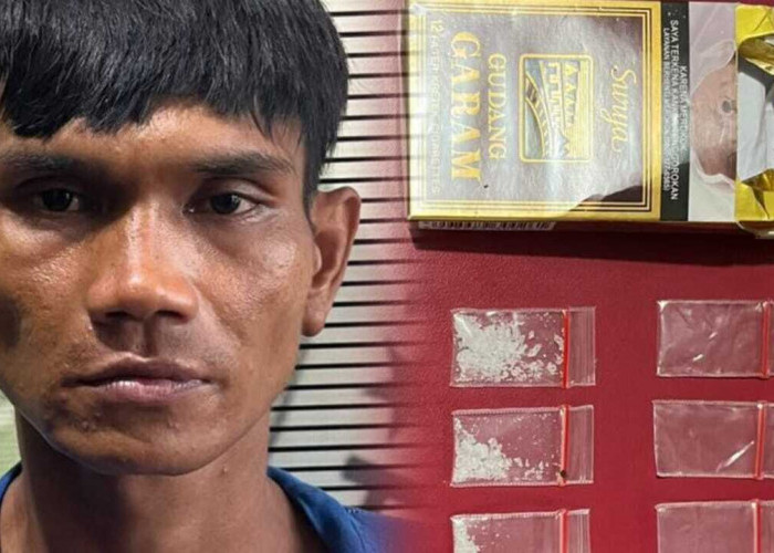 Lakukan Penyamaran, Satresnarkoba Polres Prabumulih Berhasil Ringkus Pengedar Sabu di Karang Raja